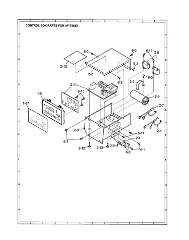 Control box (af-t908x)