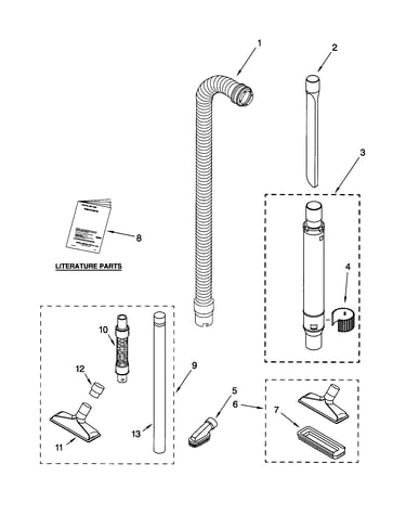 Hose and attachment