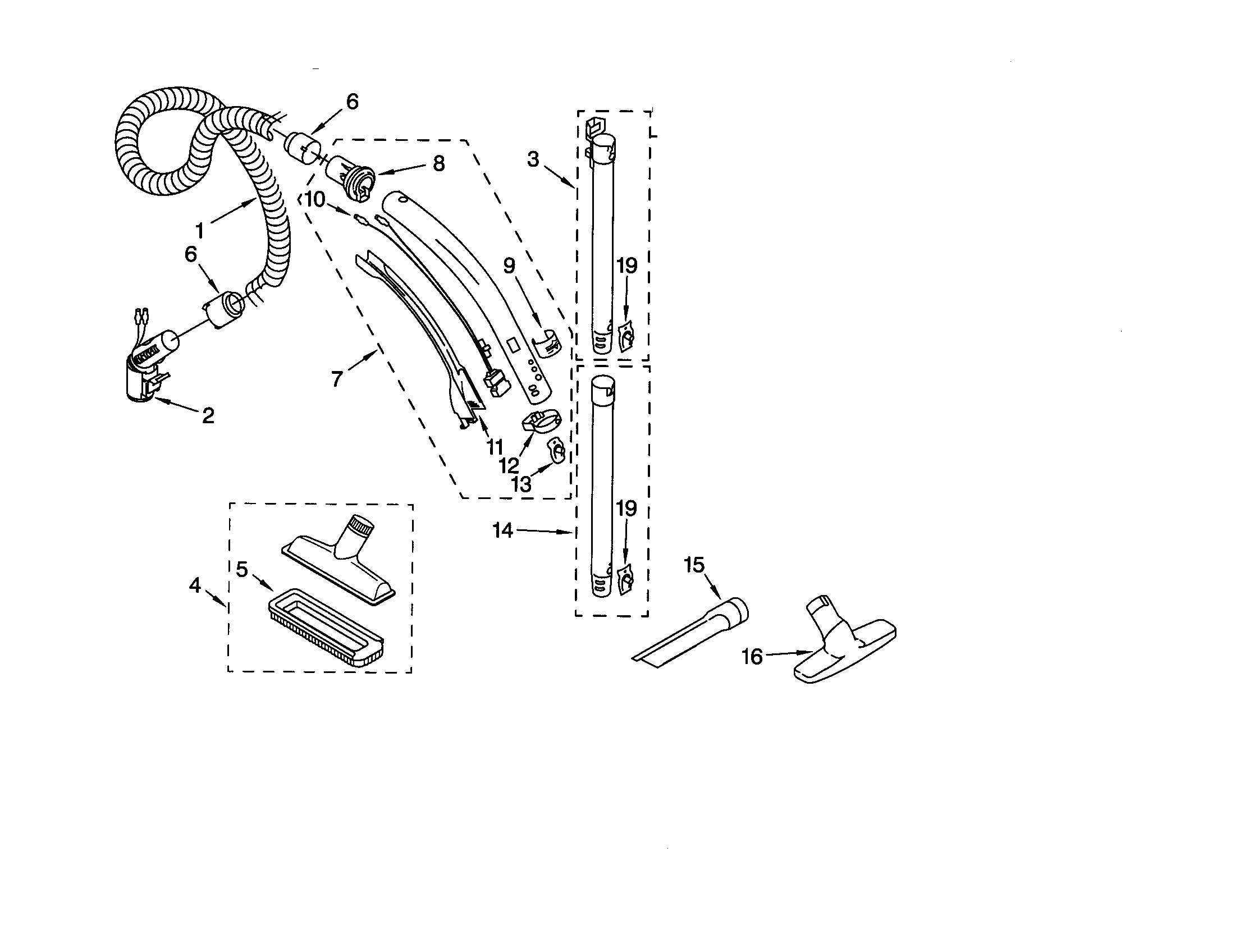 Hose and attachments
