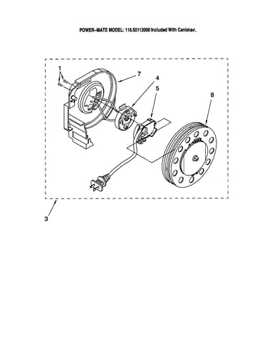 Power cord reel