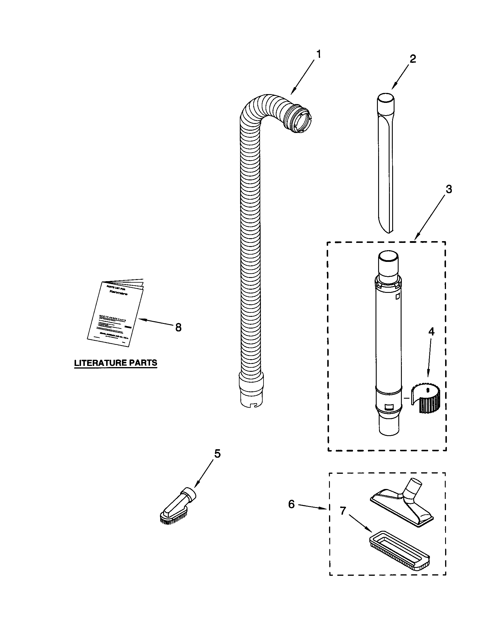 Hose and attachments