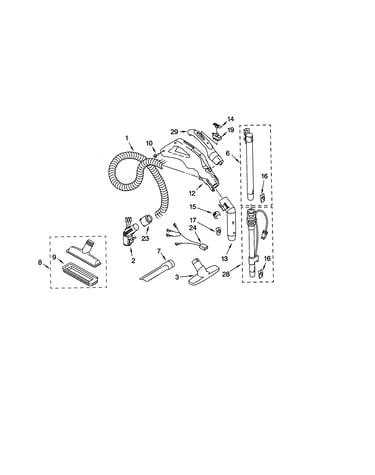 Hose and attachments