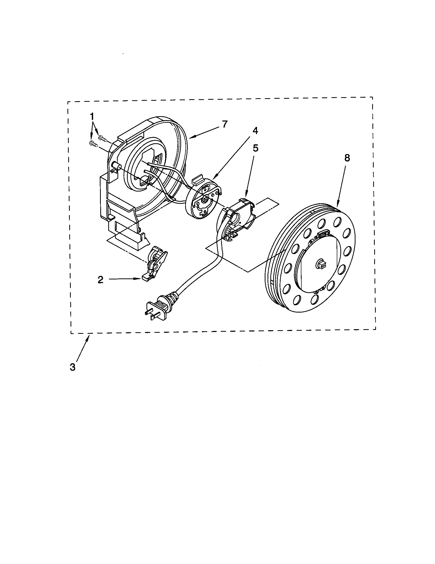 Power cord reel