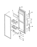 Refrigerator door