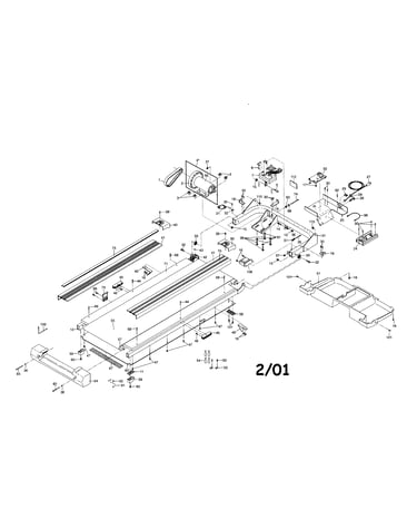 Motor/walking belt