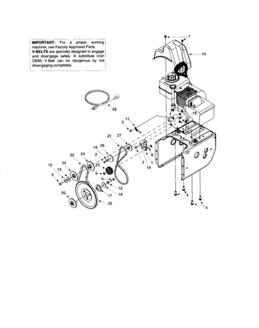 Auger pulley