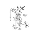 Craftsman 917271641 mower deck diagram