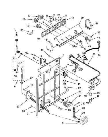 Controls and rear panel