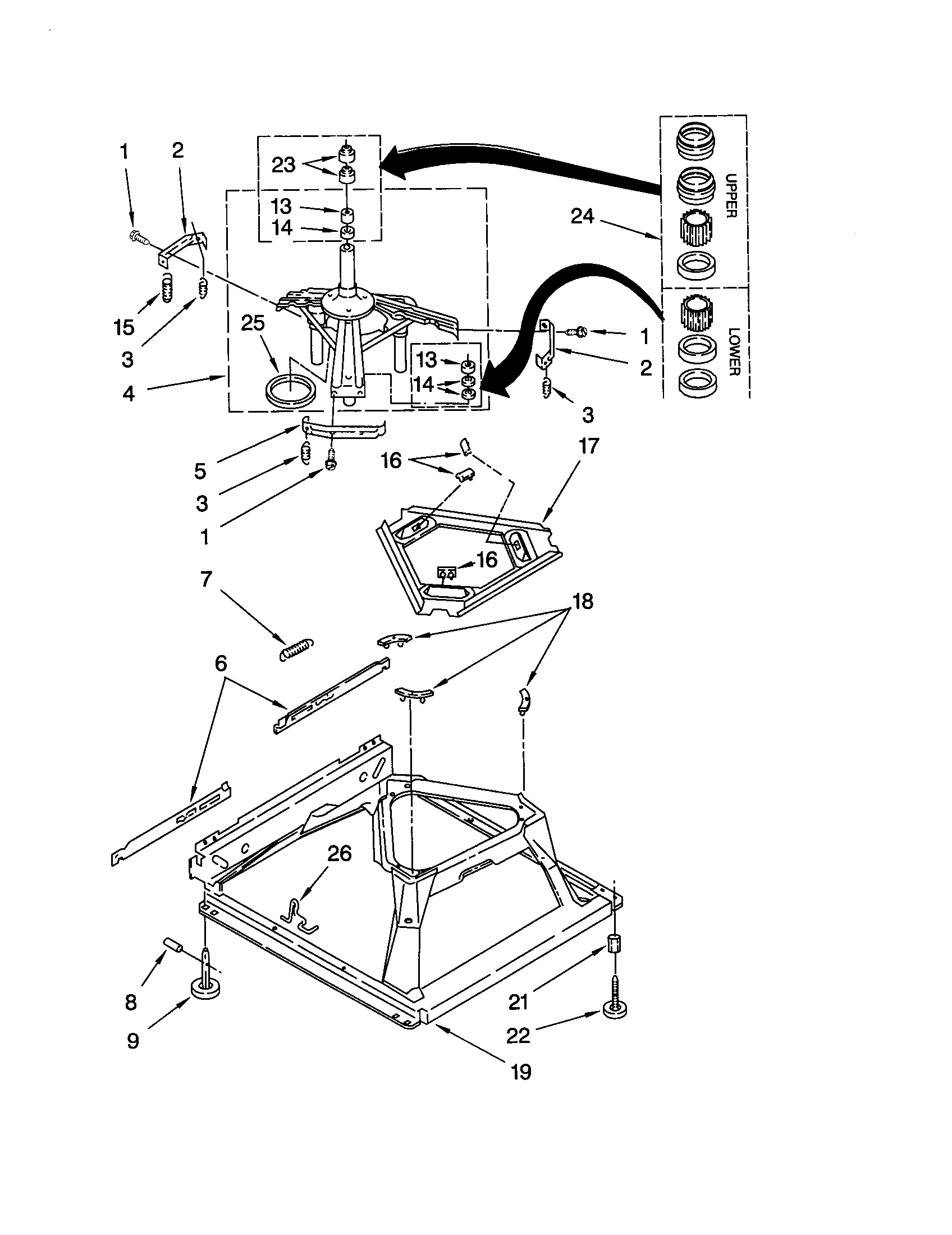 Machine base