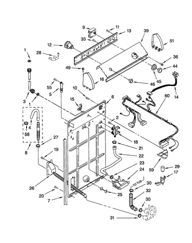 Controls and rear panel