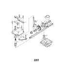 Gearcase assembly 175258
