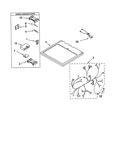 Dryer top