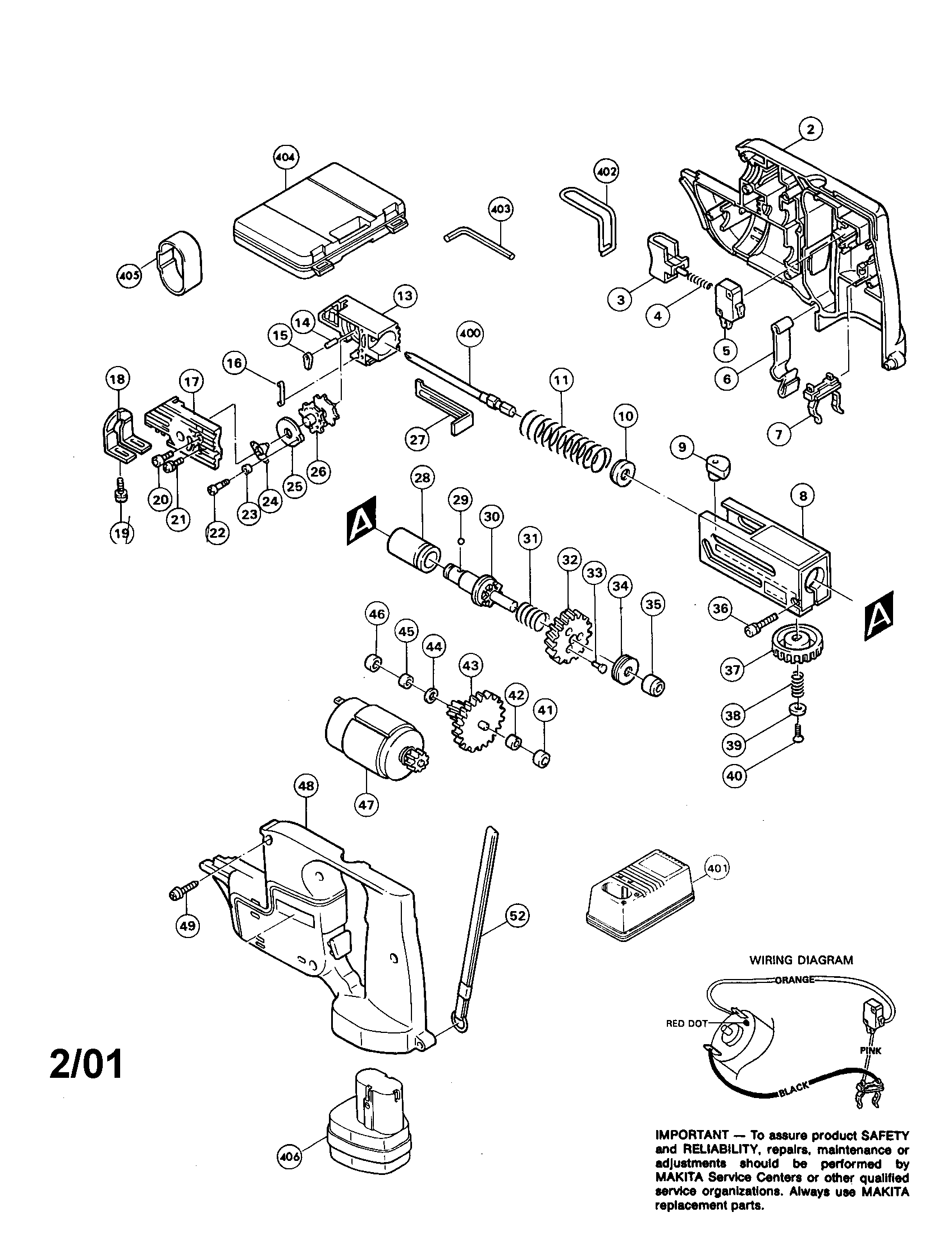 Auto feed screwdriver