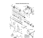 Makita 8412D cordless percussion-driver drill diagram