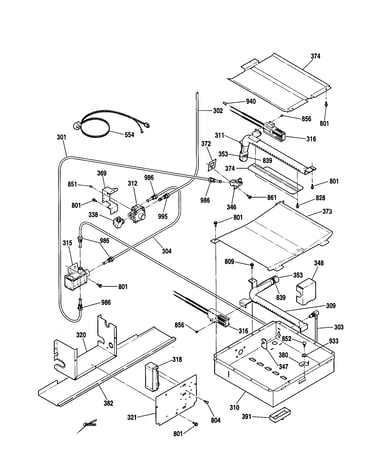 Oven burner