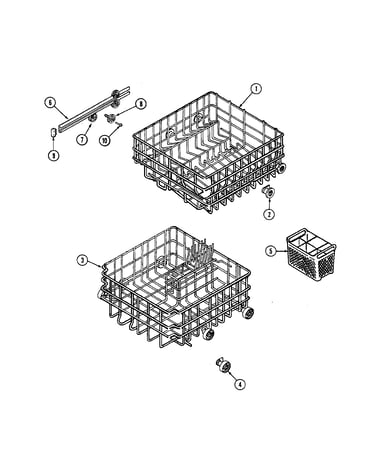Track and rack assembly