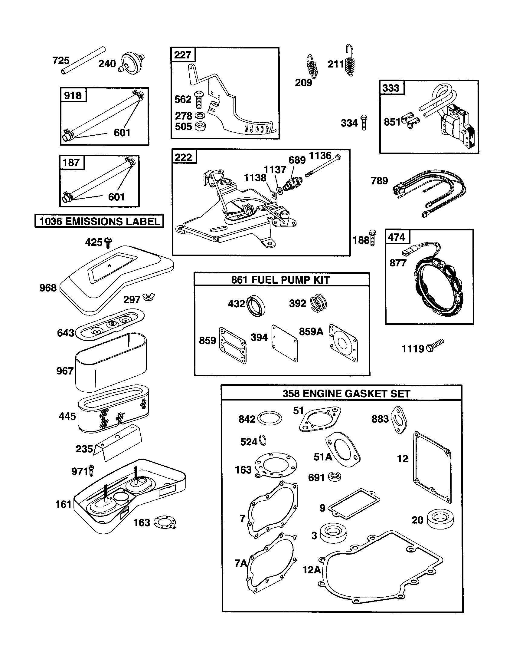 AIR AND FUEL INTAKE