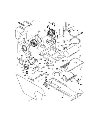 Housing blower