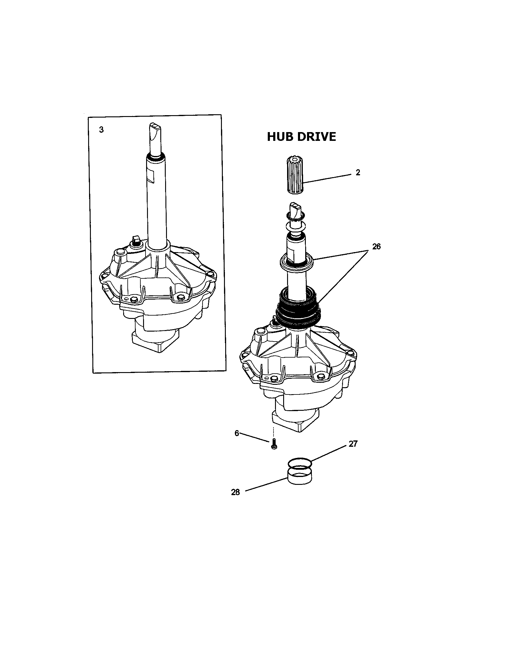 Hub-drive