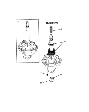 Hub-drive