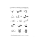 Craftsman 113170170 accessoires and attachments diagram