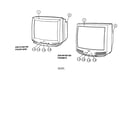 Sharp 25N-M100 tv diagram