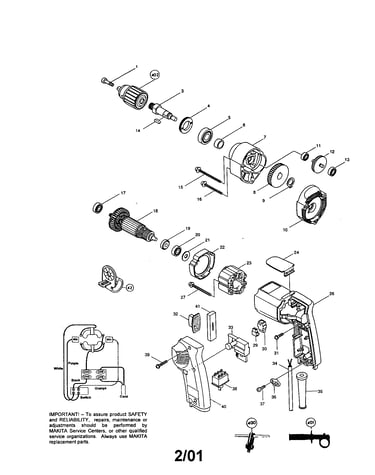 1/2" (13mm) drill