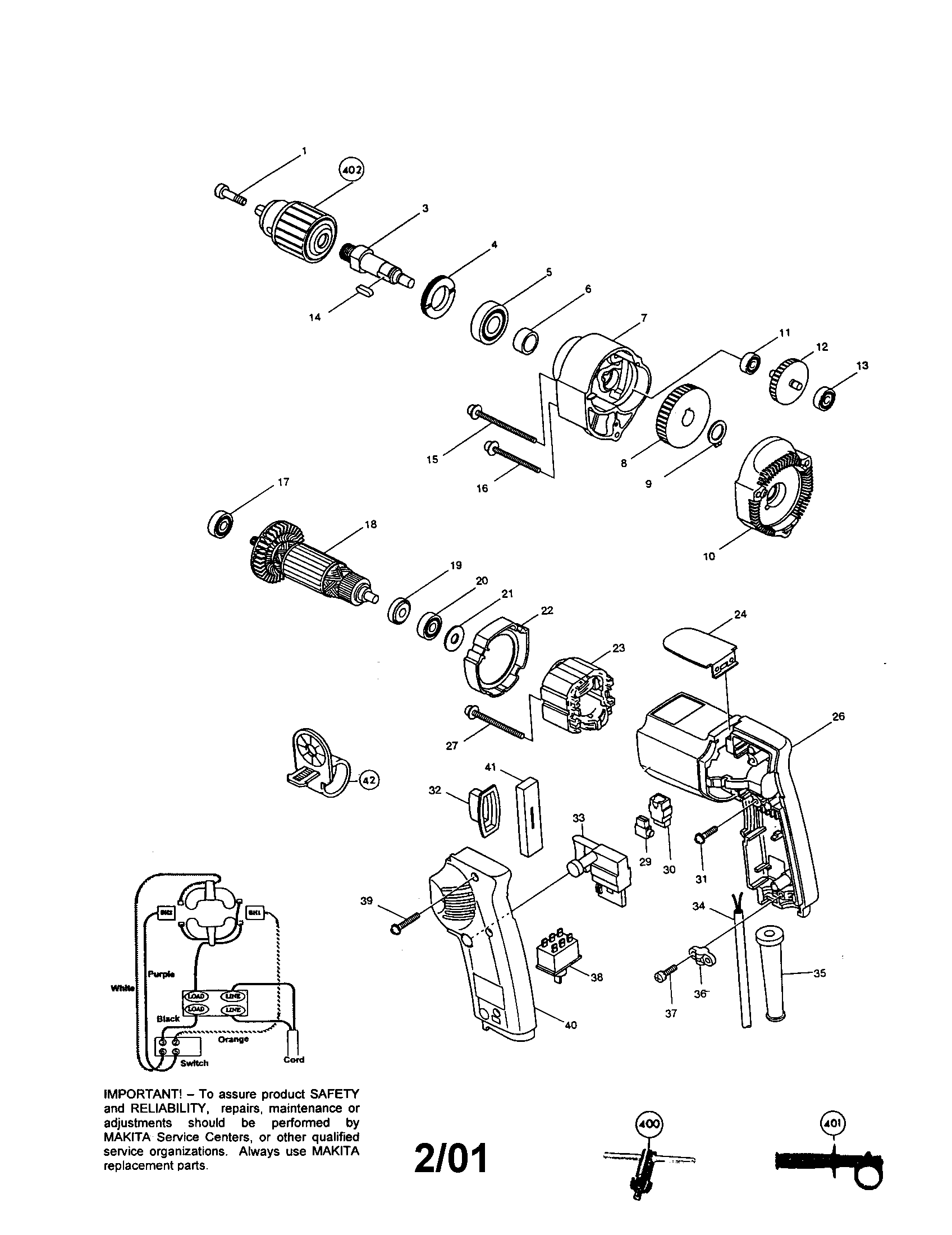 1/2" (13mm) drill