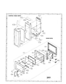 Control panel and door