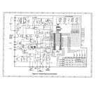 Sharp R-22GV r-22gt - control panel circuit diagram