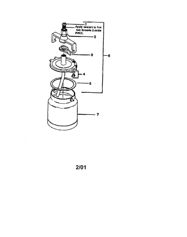 Paint cup assembly