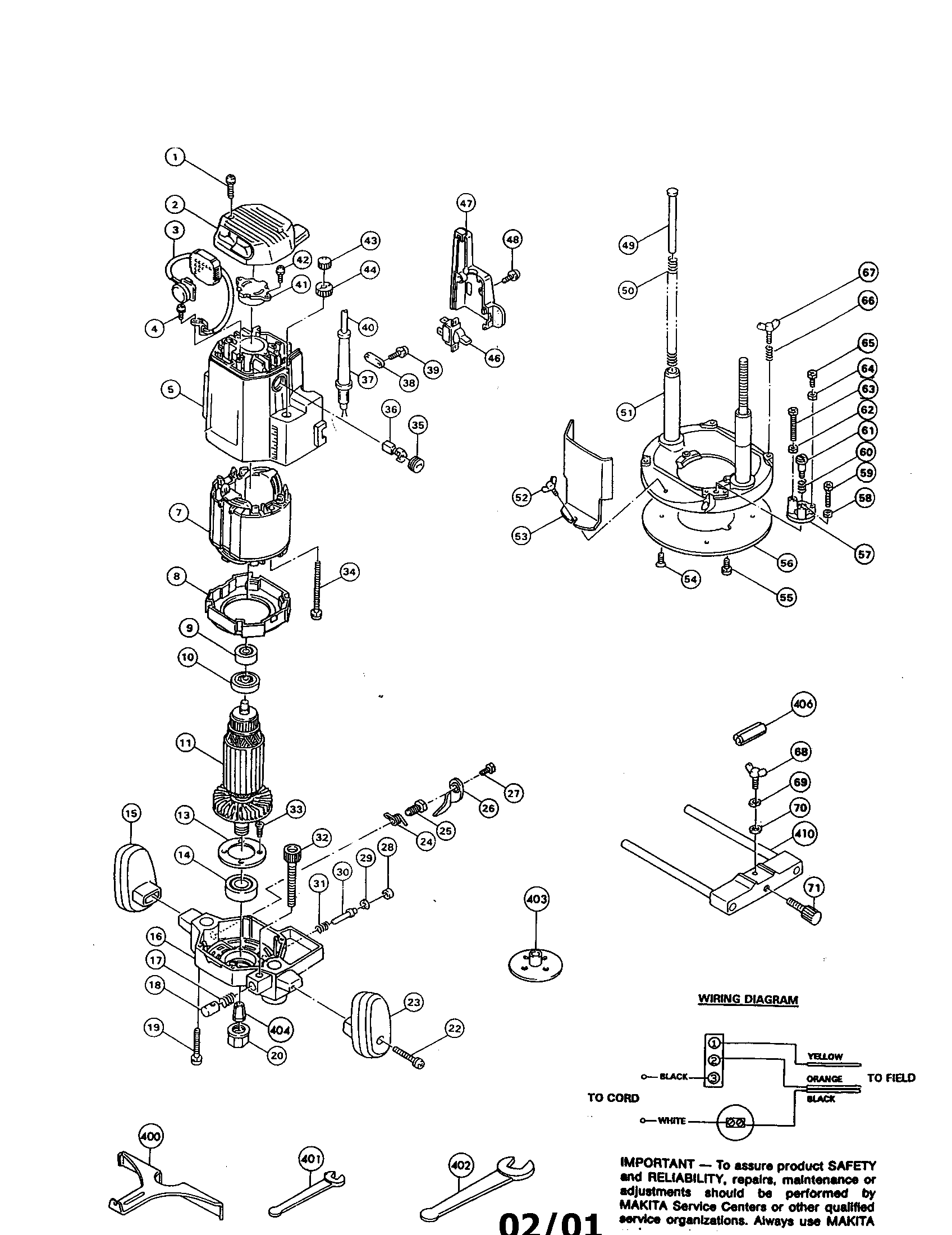1/2"(12.7mm) electronic router