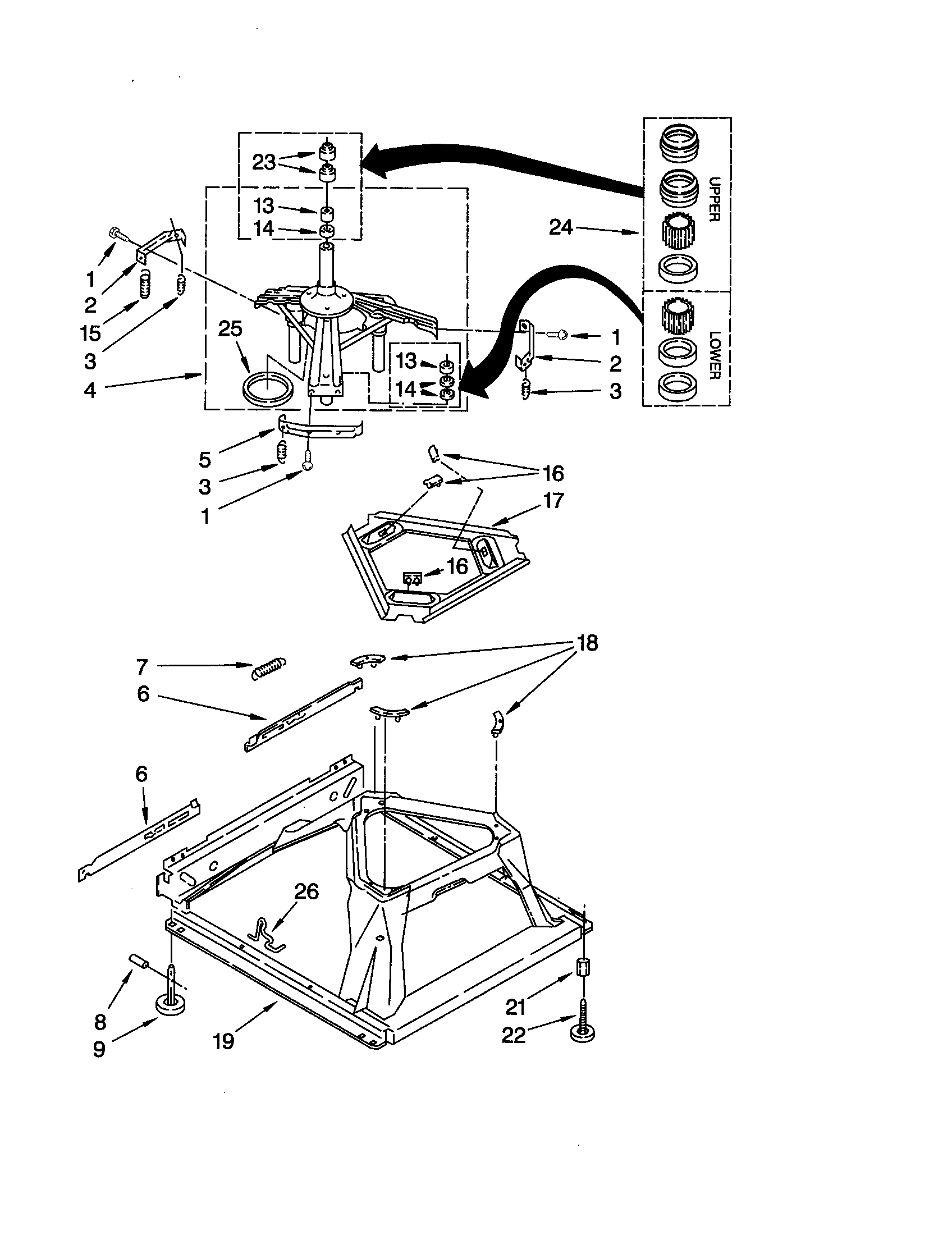 Machine base