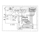 Sharp R-5A85 control panel circuit diagram