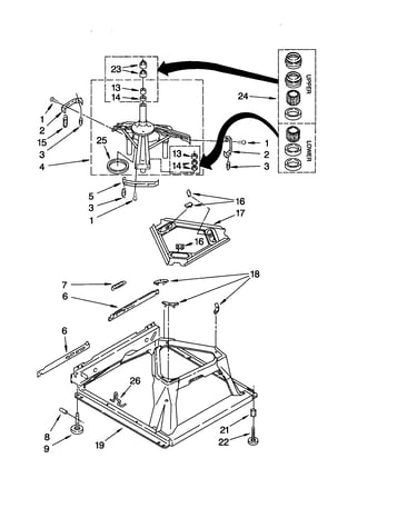 Machine base