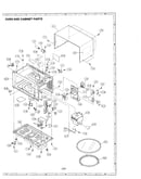 Oven and cabinet