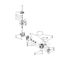 Kenmore 11022622100 brake/clutch/gearcase/motor/pump diagram