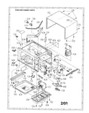 Oven and cabinet