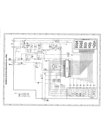 Control panel circuit r-3a85/95