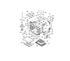 Kenmore Elite 91149004993 body section diagram