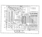 Sharp R-1850 touch control panel circuit diagram