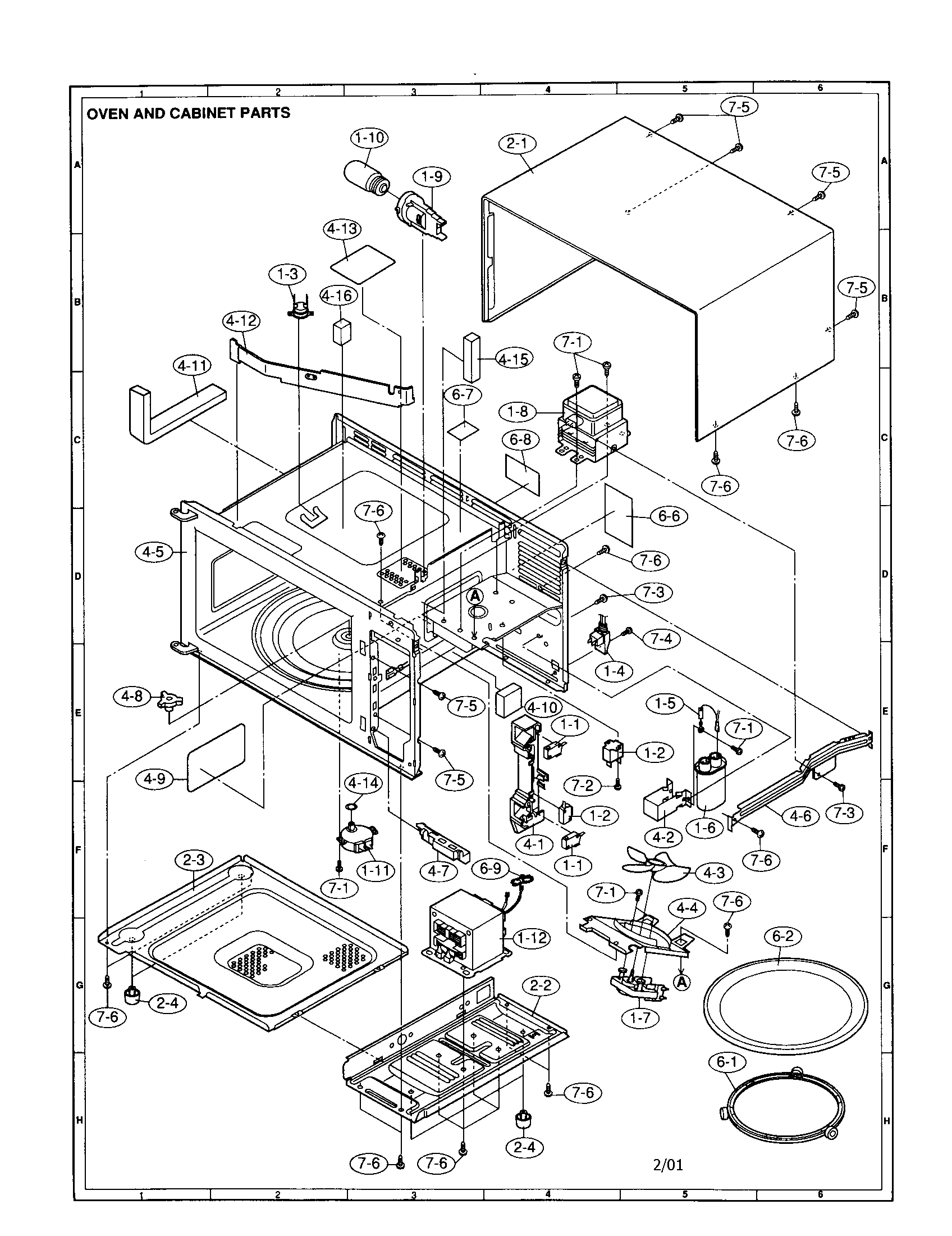 Oven and cabinet