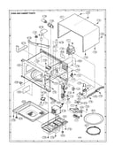 Oven and cabinet