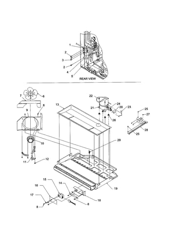 Machine compartment