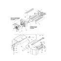 Kenmore 59671819100 icemaker diagram