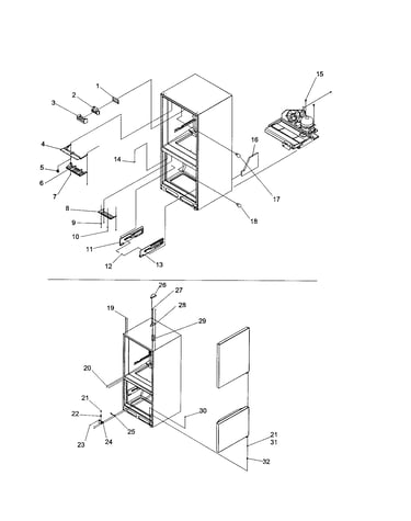 Covers, hinges/light covers
