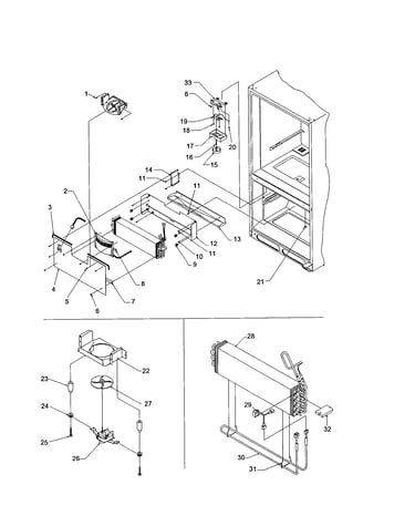 Evaporator/freezer control