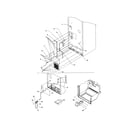Kenmore 59671142100 cabinet back/water valve diagram