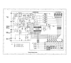 Sharp R-4W38 control panel circuit diagram
