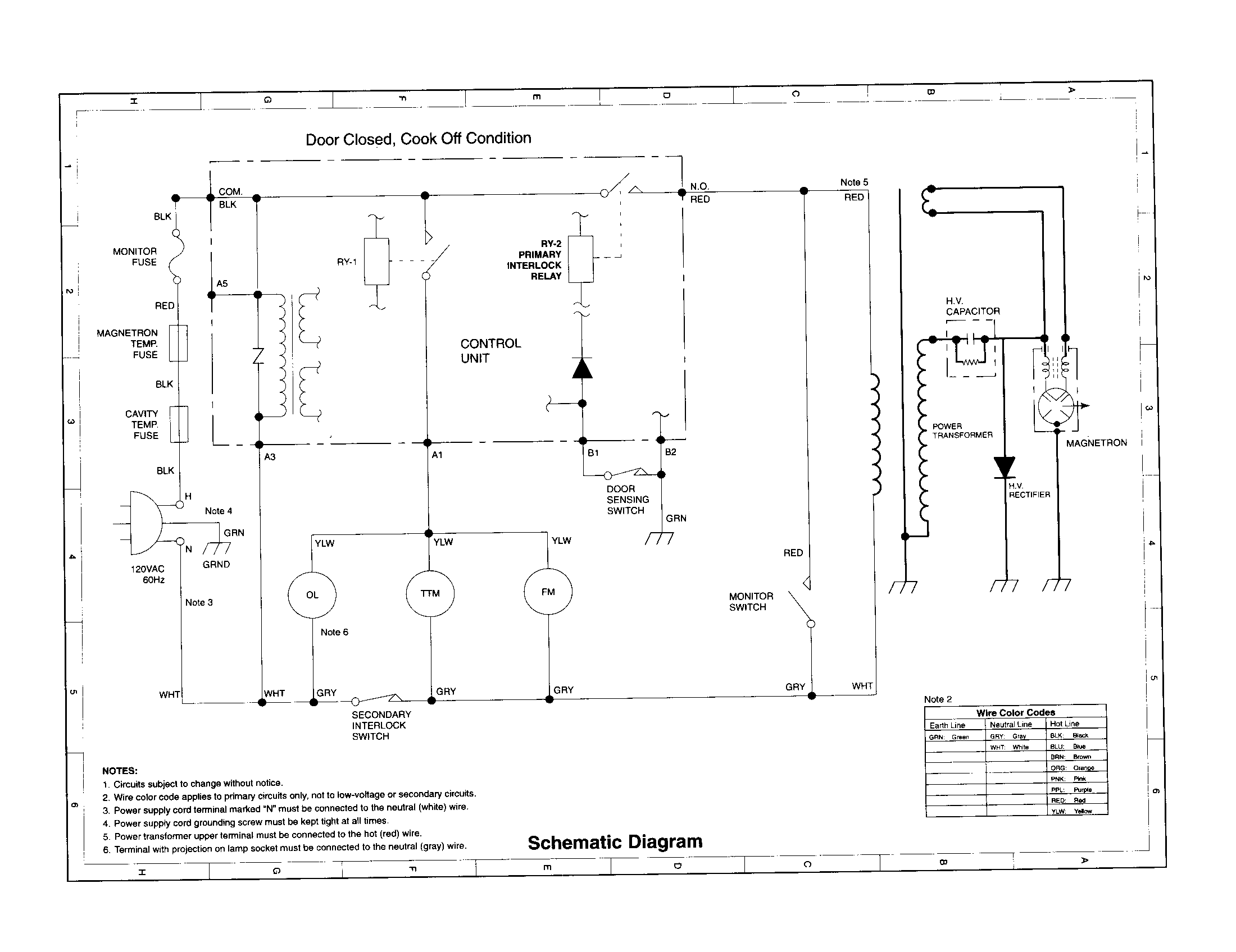 SCHEMATIC DIAGRAM